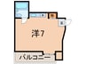 リアライズ錦 1Rの間取り