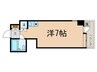リアライズ錦 1Rの間取り