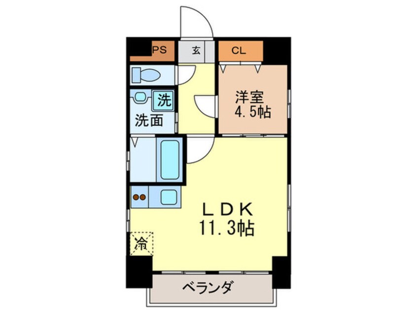 間取図 名駅コ－トナゴノ