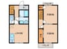 DUPLEX国王5 2LDKの間取り