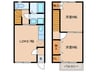 CASAたくみ 2LDKの間取り