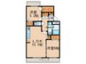 水野マンション 2LDKの間取り
