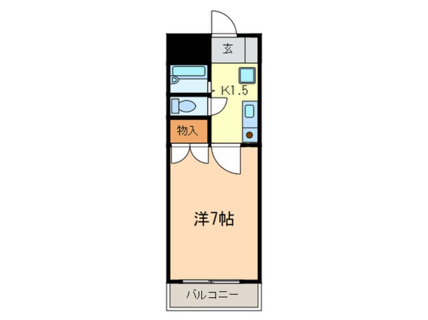 間取図 堤ハイツ