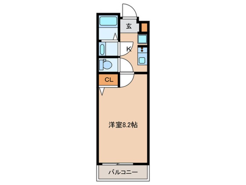 間取図 RESENCE CHIKUSA