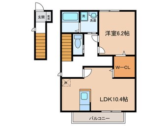 間取図 Hillcrest　A