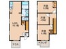 アメリカンアベニュ－西里 3LDKの間取り