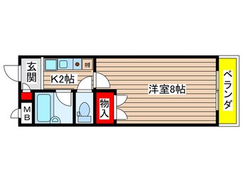 間取図 ＨＫマンション野並