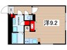 LUORE吹上 1Rの間取り