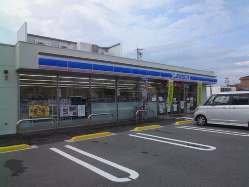 ローソン中川野田一丁目店(コンビニ)まで412m カクタス荘