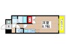 リヴシティ栄弐番館(1105) 1Rの間取り
