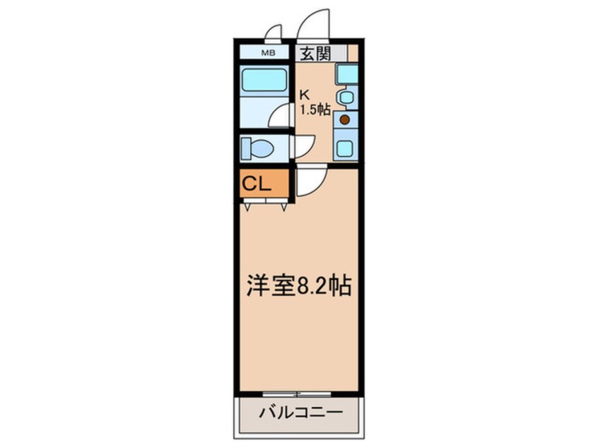 間取図 プリミエール小田井