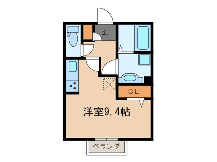 間取図 ビターD