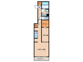 間取図 仮)D-room曙町