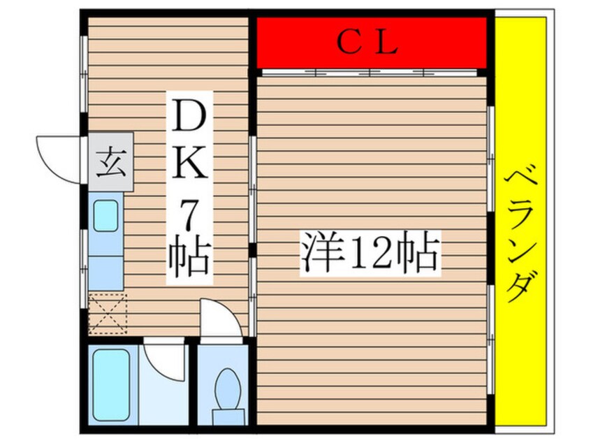 間取図 峰ビル