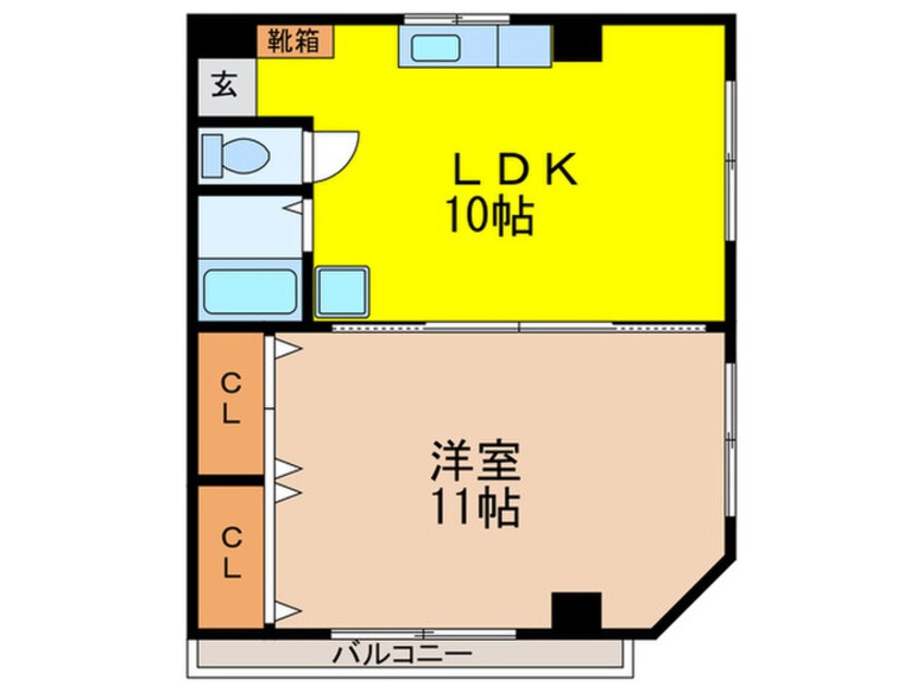 間取図 峰ビル