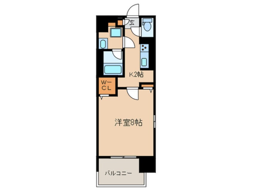 間取図 プレミアムコート大須