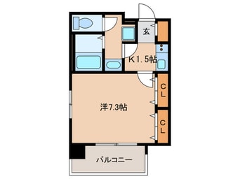 間取図 ｴｲﾍﾟｯｸｽ名古屋鶴舞公園前（903）