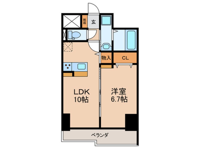 間取図 Bright　gate　名古屋