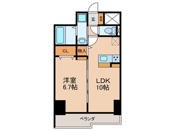 間取図 Bright　gate　名古屋