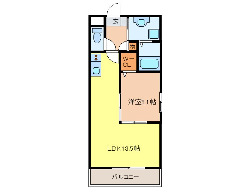 間取図 OUEST MAISON MARQUISE