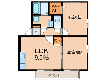 間取図 ピアネクストＡ