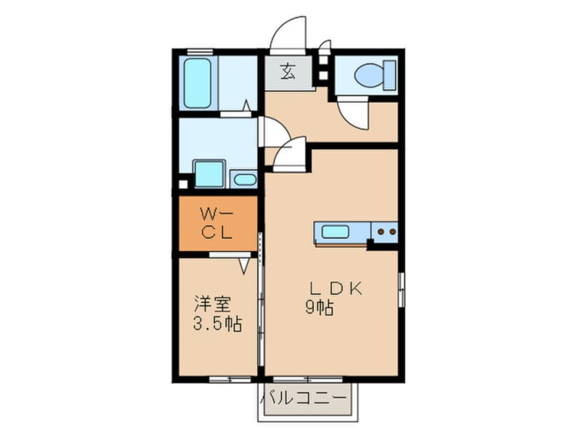 間取図 ベルミドール