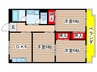サンハイツ中平２ 3DKの間取り