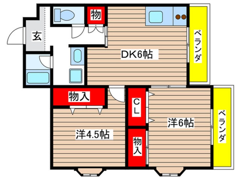 間取図 ＢＯＸ　ＩＮ　ＢＯＸ