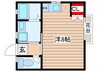 アドバンスハイツ　藤川 1Rの間取り