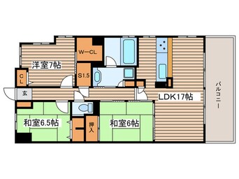 間取図 ロイヤルアーク徳川町（1002）