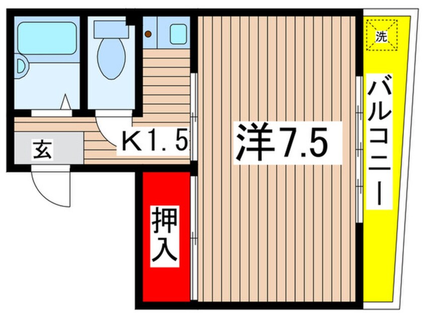 間取図 ふじもビル