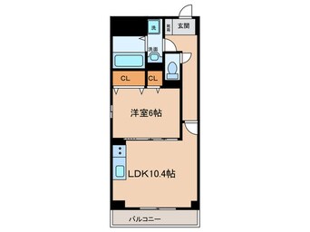間取図 コンフィアンサ