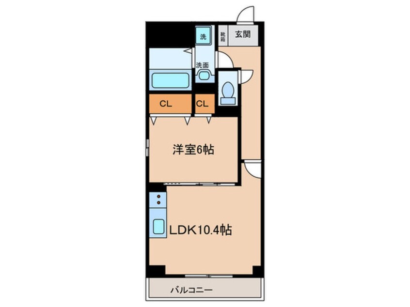 間取図 コンフィアンサ