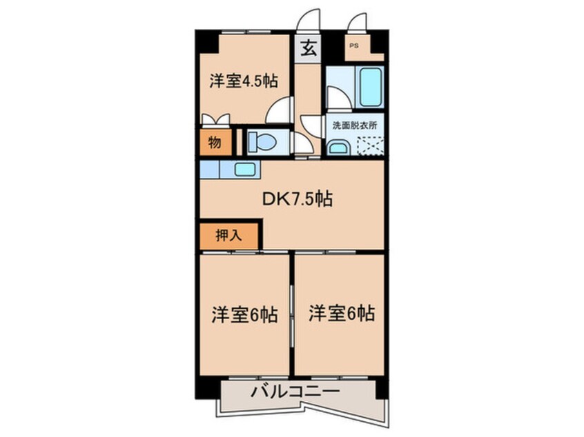 間取図 藤ビル