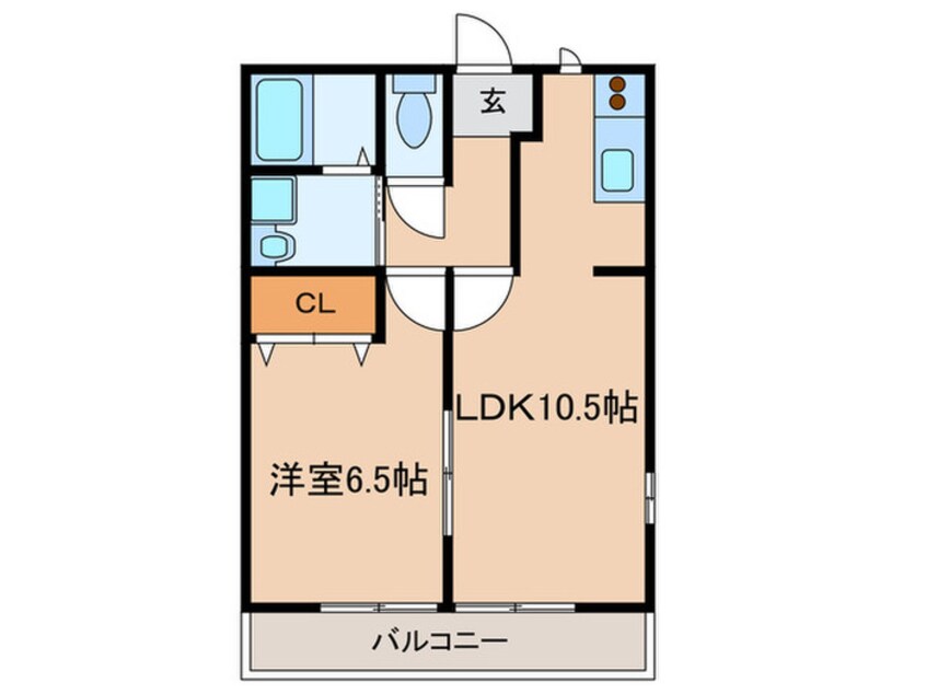 間取図 ホウケンアパート池之表