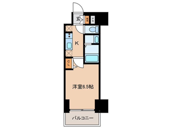 間取り図 ﾌﾟﾚｻﾝｽ広小路通今池(1202)