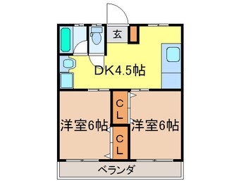 間取図 安田マンション