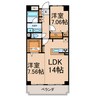 Ｐｒｉｍａｖｅｒａ 2LDKの間取り