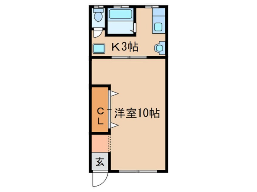 間取図 コ－ポ松本