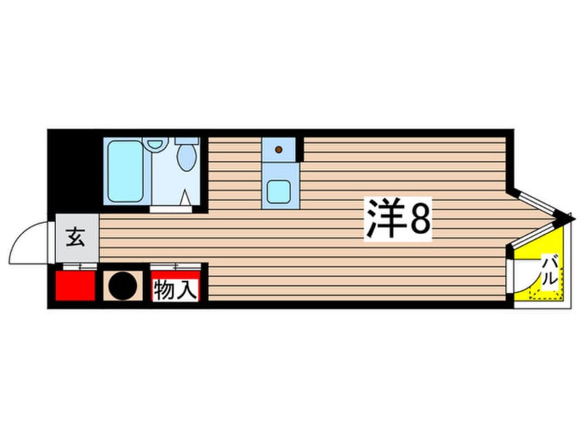 間取図 サンシャイン川名
