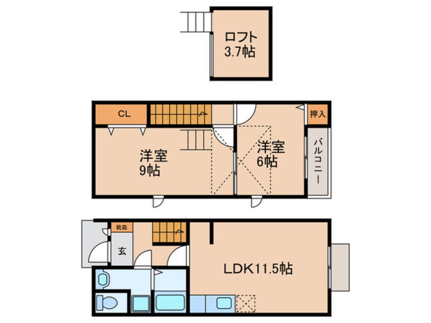 間取図 MSマルシュ