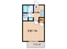 ラフォーレSOUTH 1Kの間取り