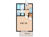 ラフォーレSOUTH 1Kの間取り