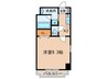 アプレシオ八田 1Kの間取り