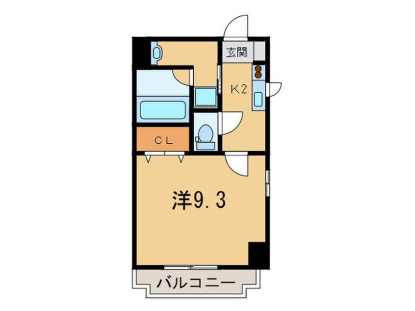 間取図 アプレシオ八田