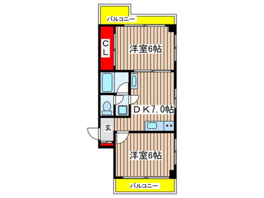 間取図 第７加藤ビル