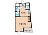 ＣＡＳＡ　ＹＯＳＡＭＩ 1Kの間取り