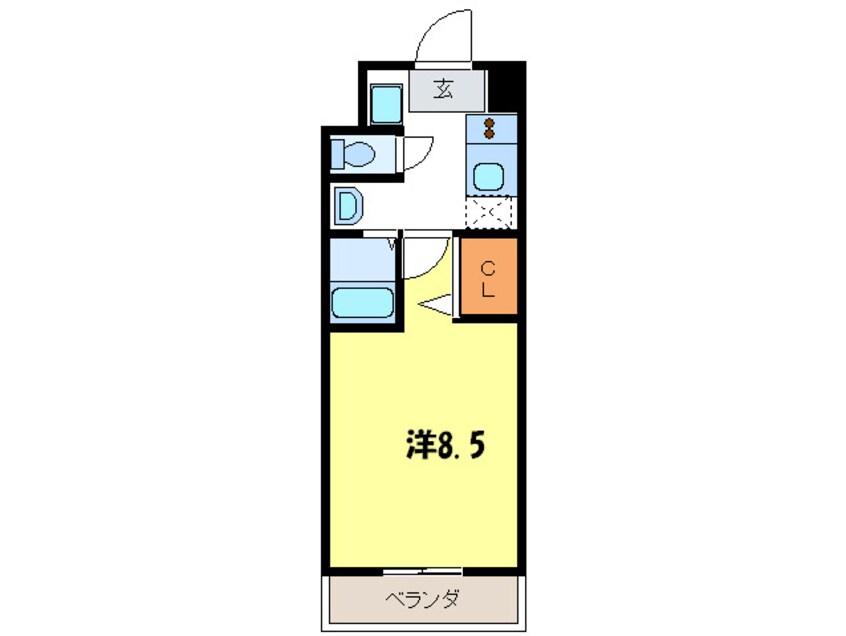 間取図 ウィステリア神宮西