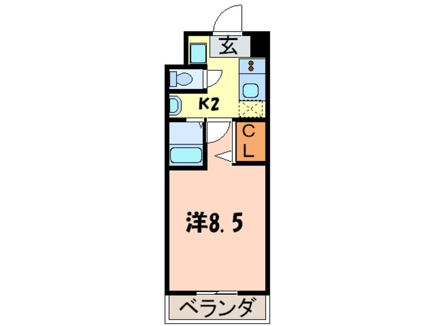 間取図 ウィステリア神宮西