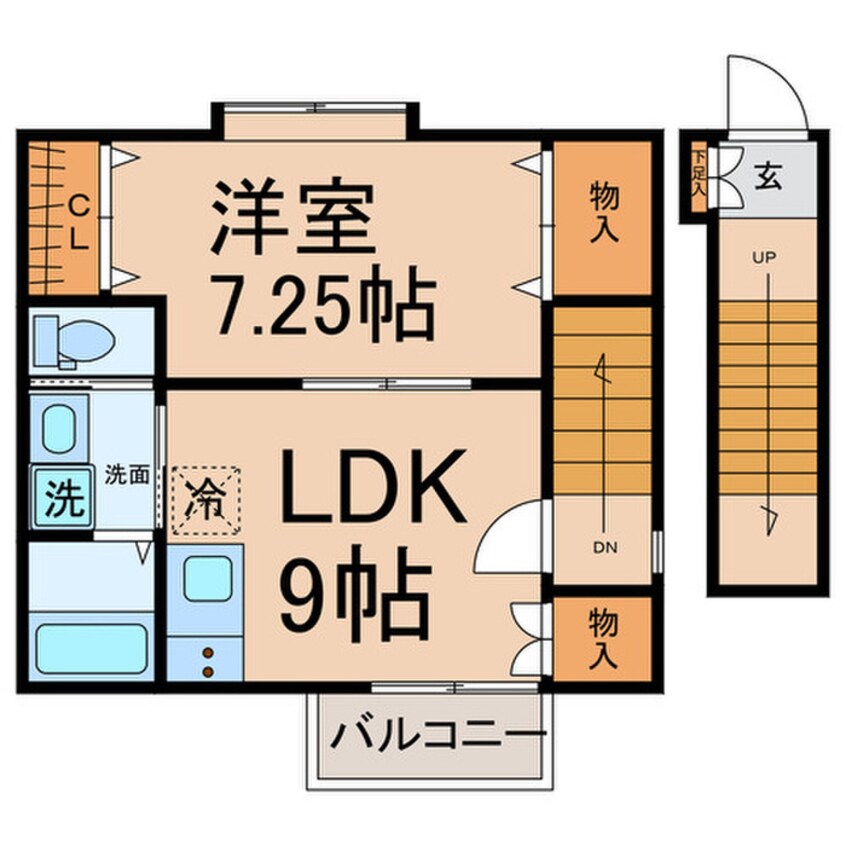 間取図 グラシア光音寺